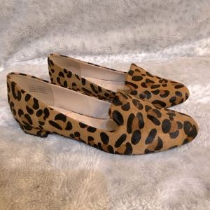 Sole Society calf hair loafer